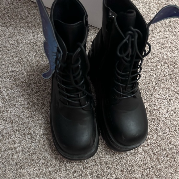 Butterfly Rave platform boots - Picture 2 of 3